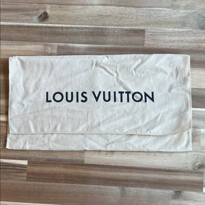 Louis Vuitton Cream Dust Bag